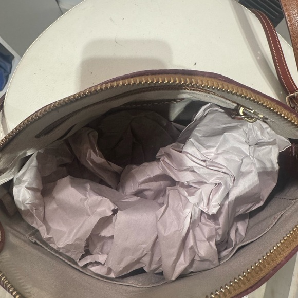 Dooney & Bourke Texas Longhorns White and Brown Crossbody Bag - Picture 4 of 4